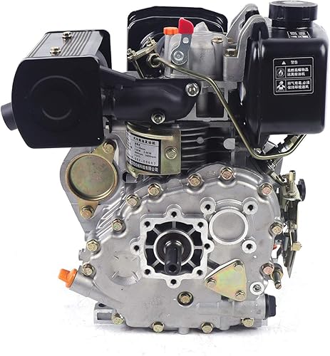 Miniatura 3 de Motor de combustible 247CC Motor refrigerado por aire de un solo cilindro de 4 tiempos Inicio de mano 3600rMin Sistema de combustible de inyección