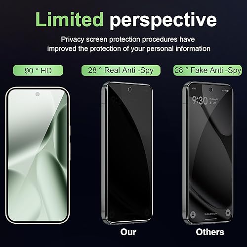 Miniatura 8 de Suttkue Protector de pantalla para Samsung Galaxy A14 5G con protector de lente de cámara dureza 9H antiarañazos de vidrio templado compatible con