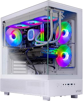 Skytech Gaming PC Azure 3, Ryzen 7, RTX 5070, 32GB RAM, 2TB SSD | | Windows 11, AMD 9800X3D, NVIDIA 5070, Gen4 NVMe SSD, DDR5 6000, 850W GOLD ATX 3 PSU, 360 ARGB AIO , Wi-Fi 5