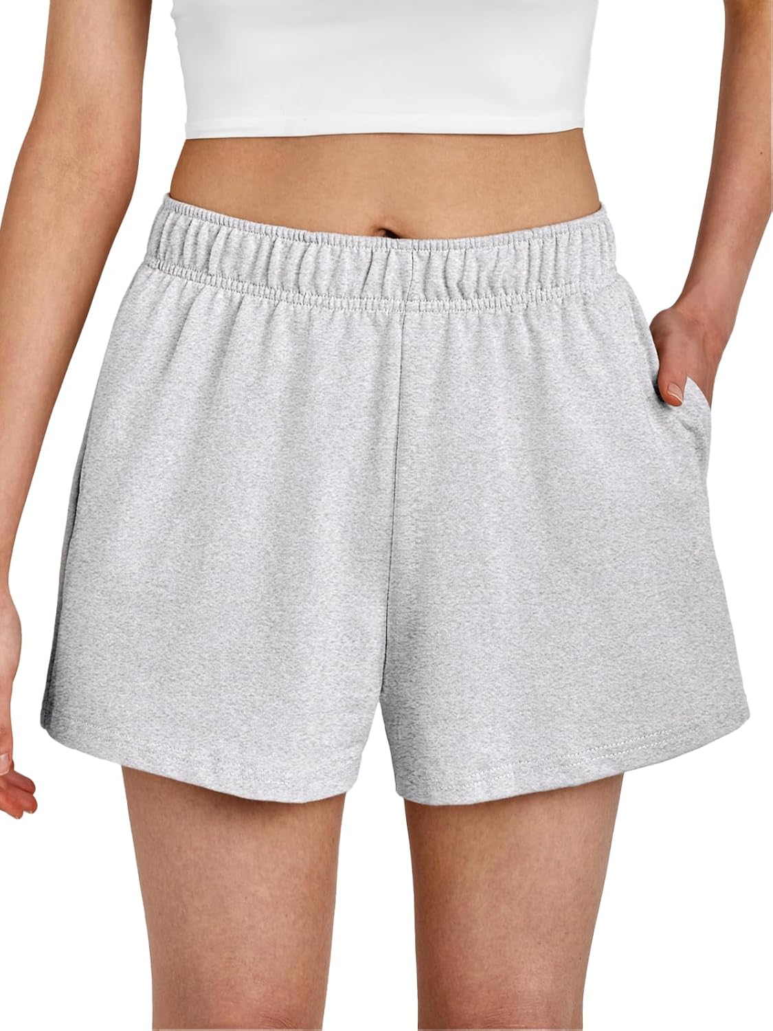 AUTOMET Womens Sweat Shorts Trendy Casual Athletic Running Summer Vacation Outfits Comfy 2026 Fashion Workout Clothing - Image 2