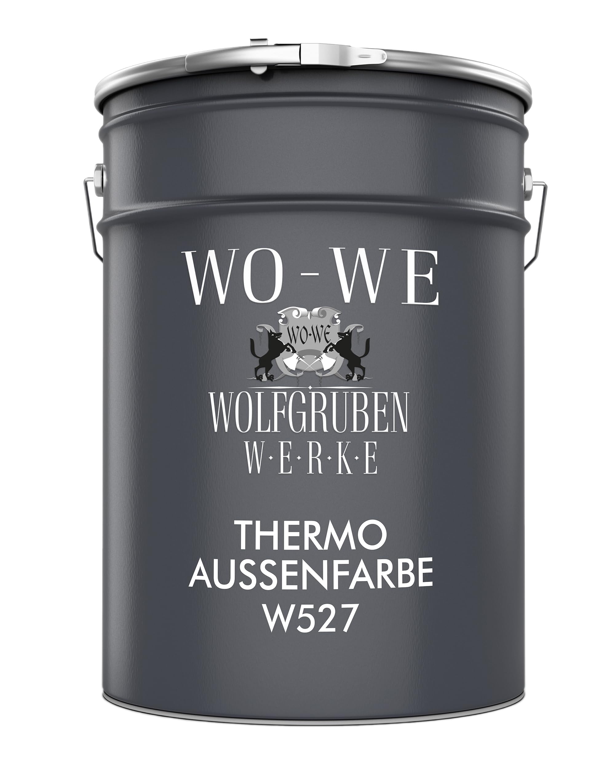WO-WE Thermo Aussenfarbe Weiß Fassadenfarbe Wandfarbe Fassadenbeschichtung W527 10L