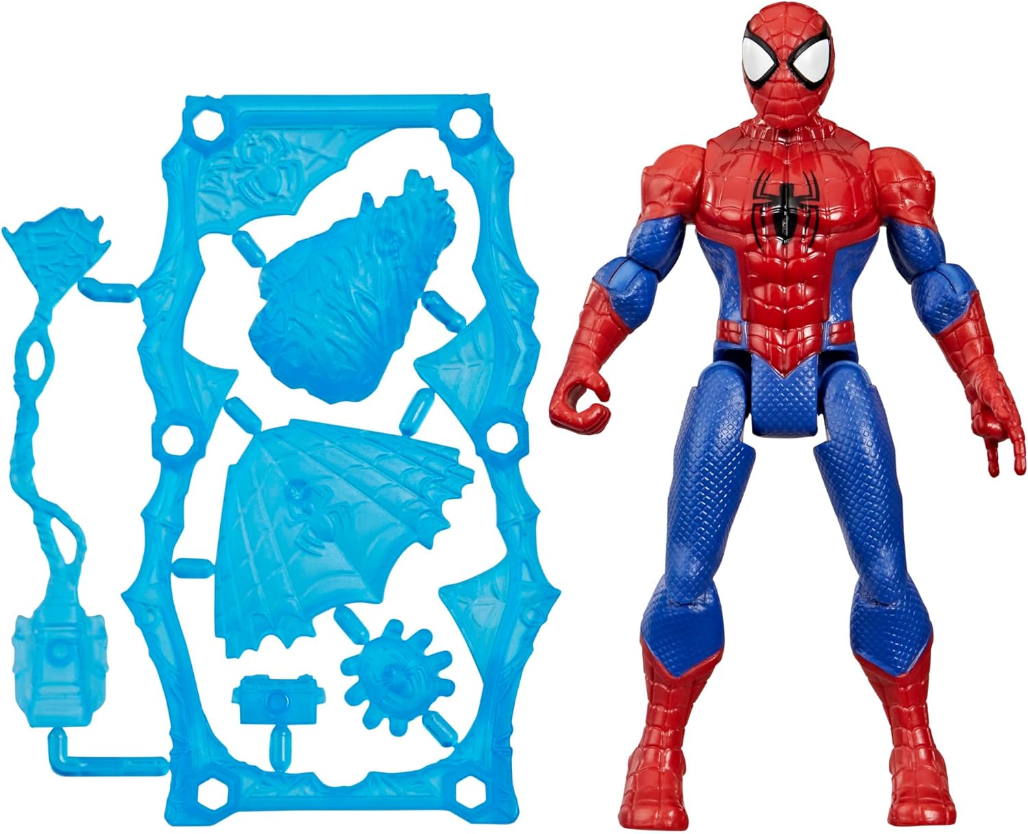 SPIDER-MAN Marvel ActionVerse Action Figure & Accessories, 4.5-Inch (11.4 CM) Super Hero Toys & Figures for Kids, Ages 4+