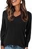 Seta T Womens Pullover Sweaters 2025 Fall Outfits V Neck Long Sleeve Oversized Chunky Knit Sweater Winter Clothes