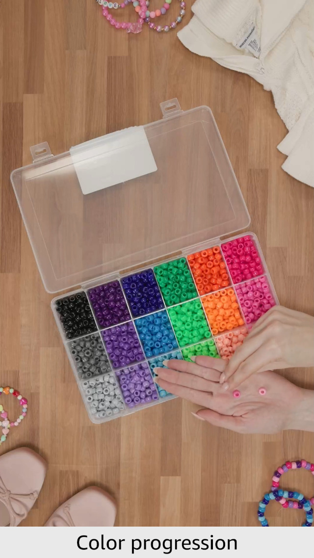 Amazon.com: The Beadery - Bead Extravaganza Shades of Color Bead