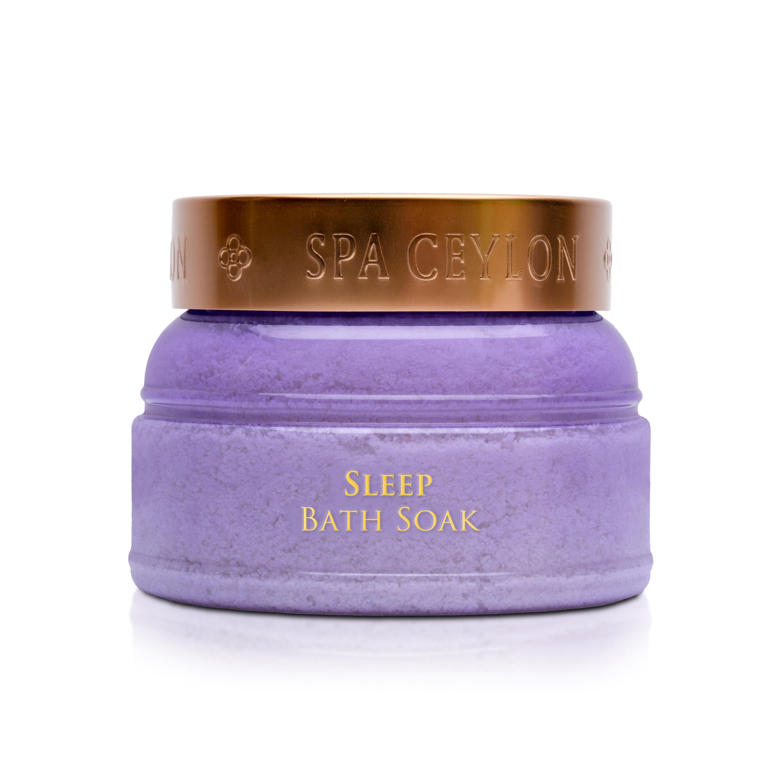 Spa Ceylon Sleep Bath Soak | Sleep Blend with Lavender, Patchouli & Ylang Ylang | Naturals Therapy for Relaxation & Wellness | 200g