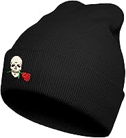 FUNCOOLCY Soft Slouchy Beanie Hat - Warm Knit Cuffed Skull Cap for Men Women, Winter Outdoor Essential