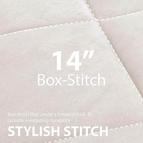 Miniatura 10 de Cathay Home Juego de edredón matrimonial juego de ropa de cama de 3 piezas de microvisón y sherpa reversible ultra suave y afelpado, azul marino,