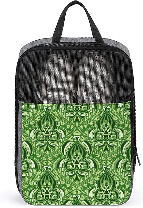 Amazon Co Jp シューズケース シューズバッグ インド 花柄 ペイズリー シューズ入れ 上履き入れ 収納ポーチ 超軽量 防水 靴入れ 衣類 入れ スニーカー 小物入れ 旅行 出張 靴収納ケース スポーツ ゴルフ アウトドア 学校 多機能 ファッション