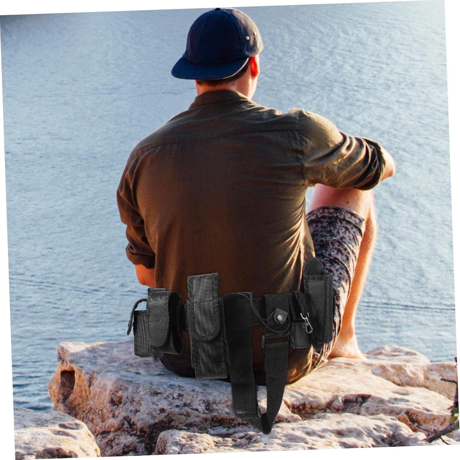 Portable Duty Belt Utility Belt Accessories Oxford Cloth Military Gear