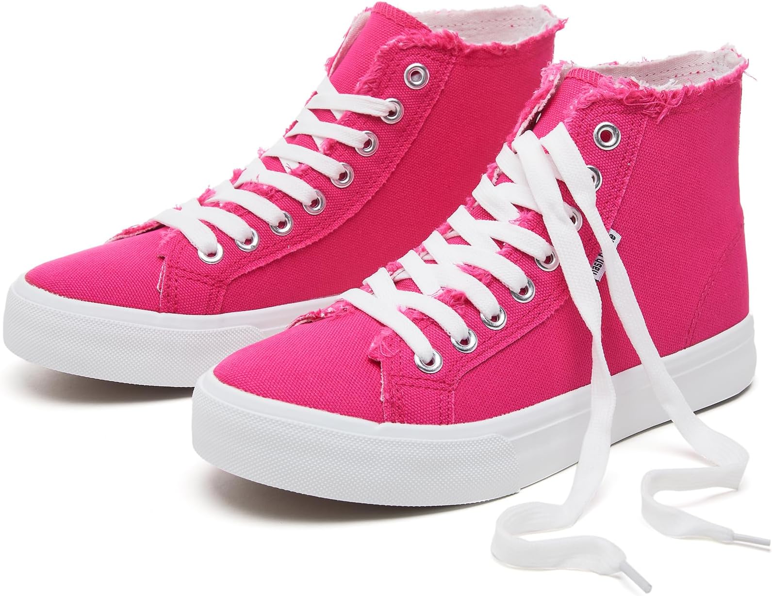 hash bubbieUnisex Canvas High top Sneakers Women's Classic Fashion High Tops Canvas Shoes Casual Tennis Shoes for Men