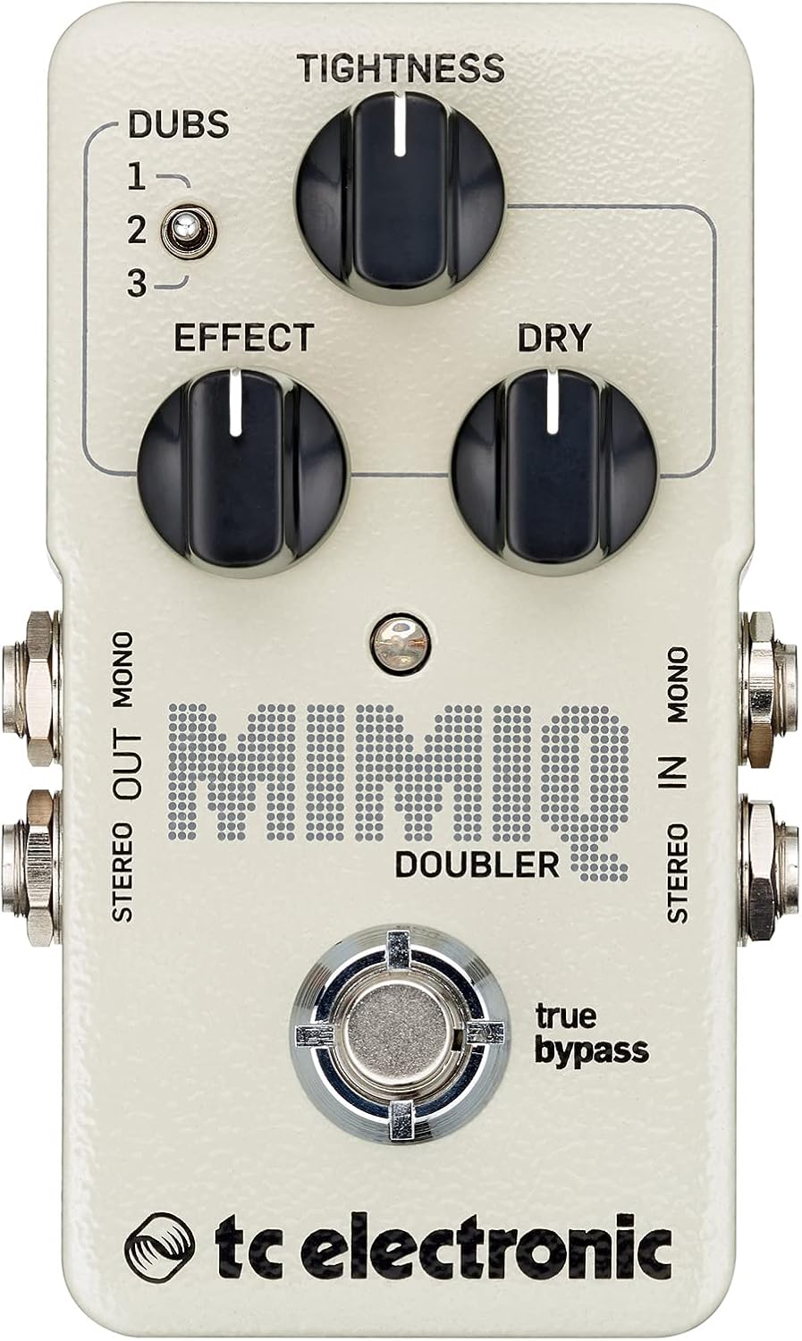 TC Electronic Ground-Breaking Guitar Doubler Pedal with 3 Tracks (MIMIQDOUBLER)