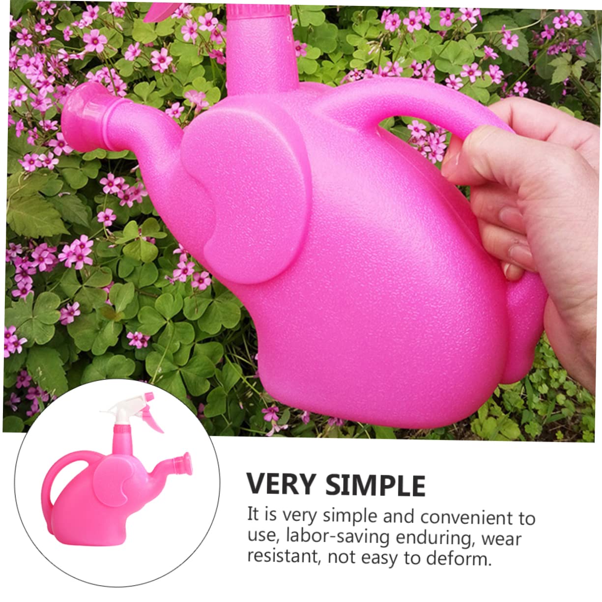 Toyvian 2 Pièces Sprinkler Sprinkler Kettle Arrosoirs Flacon Pulvérisateur Brumisateur De Plantes L'arrosage des Petites Plantes Peut Arrosoir De Jardin Rechargeable Usine Ou