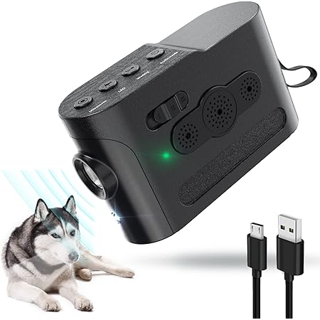 Givuaime Ultraschall Hundeabwehr 2025 - Anti-Bell-Gerät Für Ruhigere Hundeerziehung