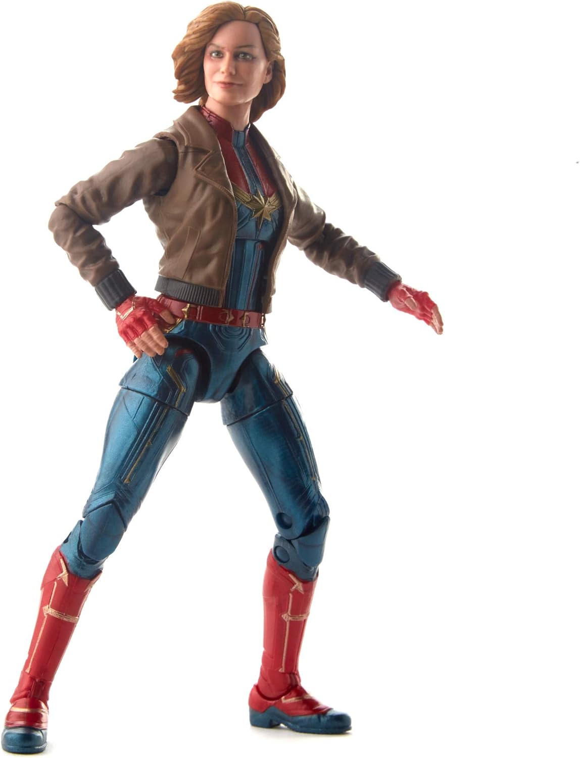Marvel Legends Kree Series Captain Marvel Action Figure [Bomber Jacket] - Image 5