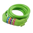 Summer Trails Resettable Heavy Duty Combination Lock | Anti Theft Stainless Steel Chain Lock with 5 Digit Combination Security | Multipurpose Use for Bike Bicycle Helmet Luggage. gallery image