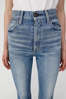 Amazon | [マウジー] ジーンズ MVS FLARE 010ESA12-1100 27inch ブルー