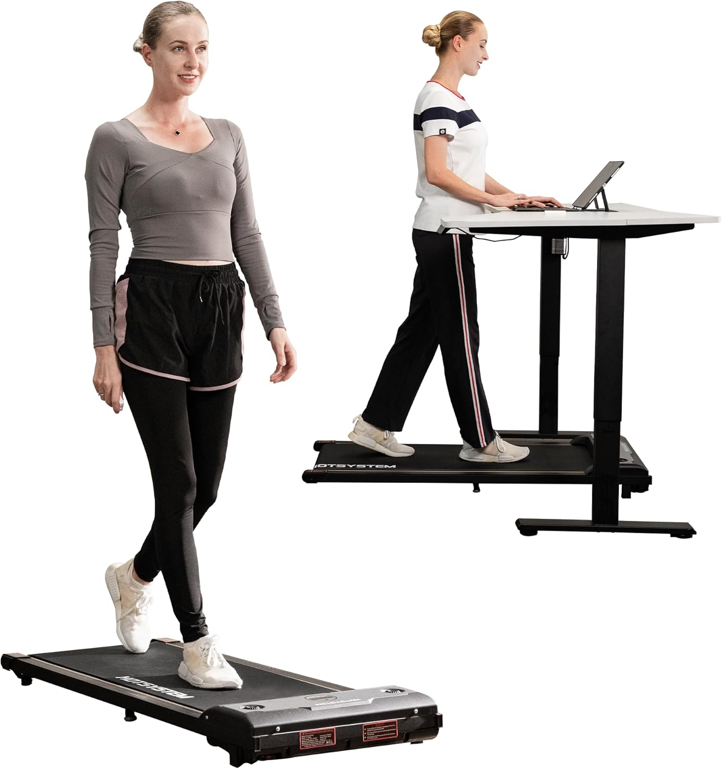HOTSYSTEM Under Desk Treadmill, Walking Pad for Home