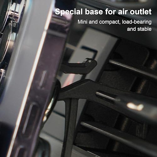 Miniatura 5 de Bolsa de almacenamiento para ventilación de automóvil, bolsa de almacenamiento de ventilación para automóvil, con gancho fijo y clip de ventilación,