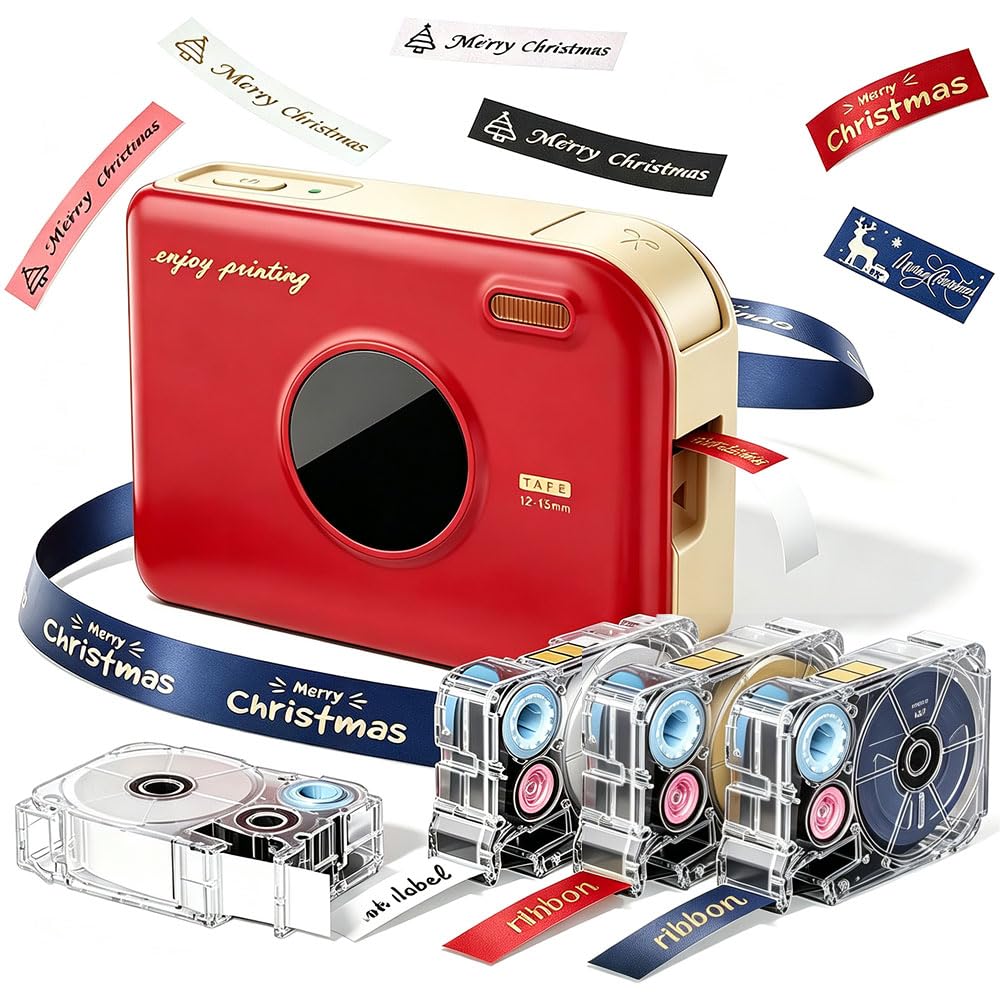 Phomemo A30 Gift Set, Ribbon Rrinter Wide Format &amp; Plotter Printers