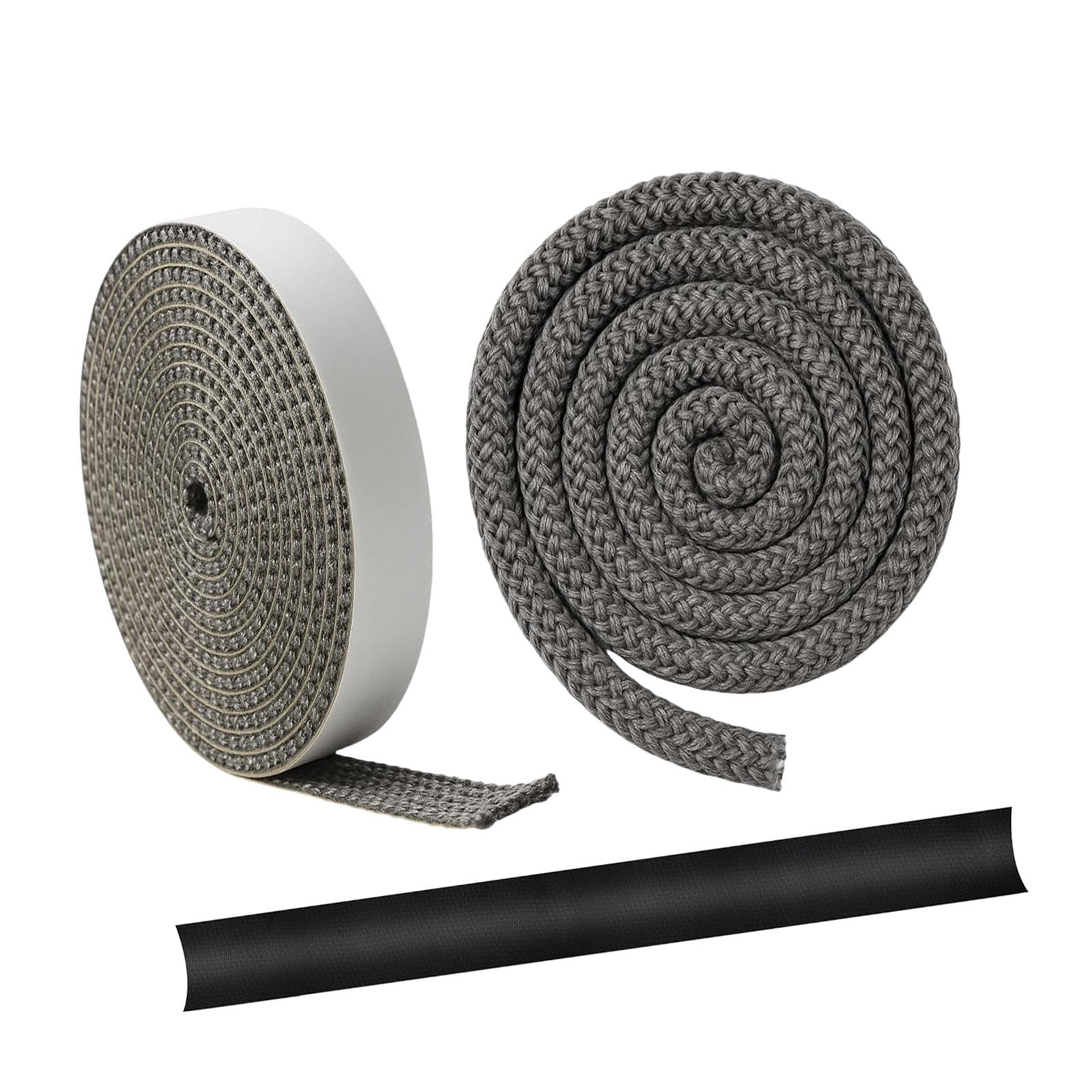 perfk Guarnizione per in corda di fibra di vetro Guarnizione per stufa resistente al calore versatile di facile installazione