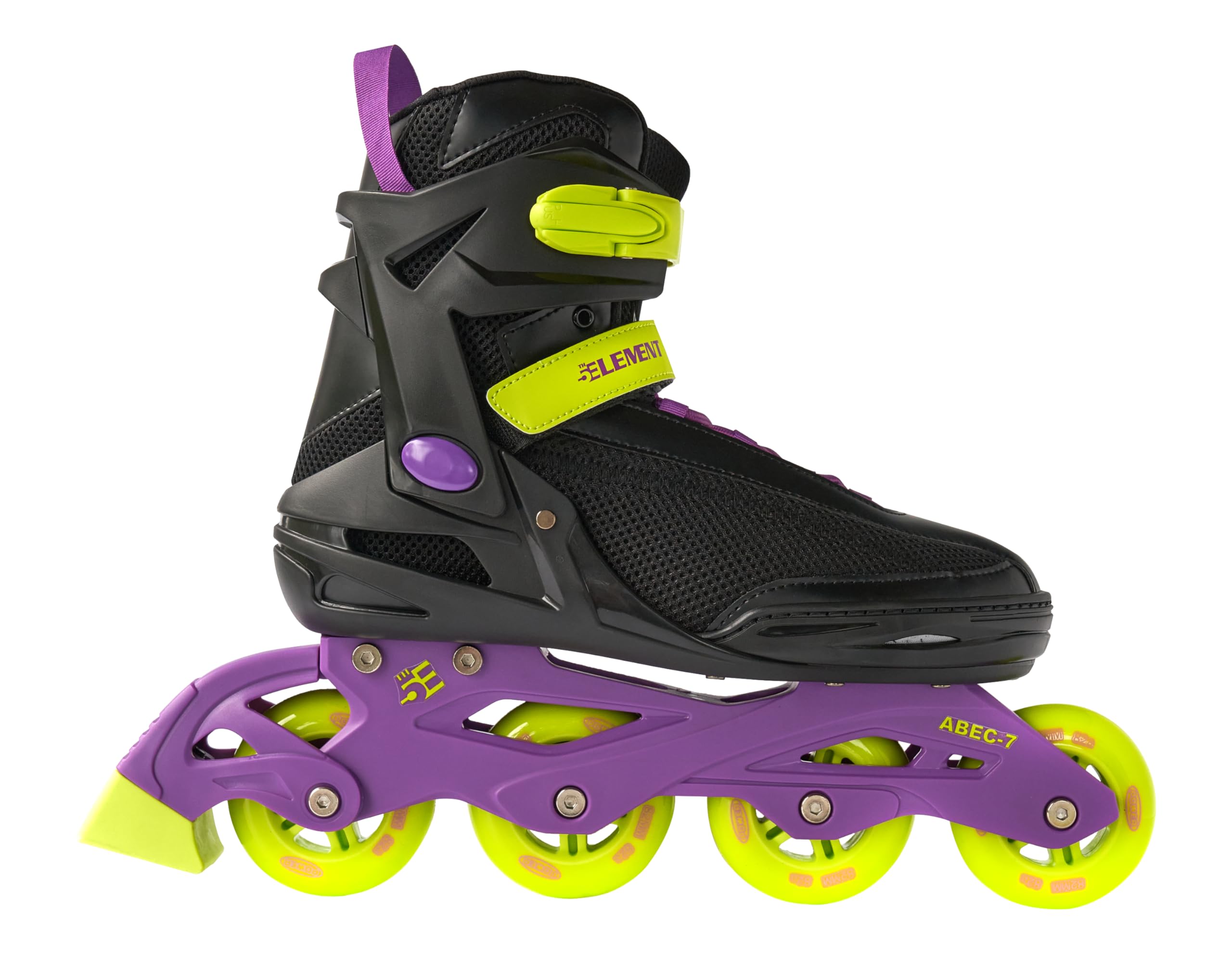Panther Inline Skates Men with Adjustable Strap, 82mm Wheels - Soft Boot Fit for Comfort | Roller Derby Long Distance Skates for Recreational Fitness & Outdoor Street Hockey