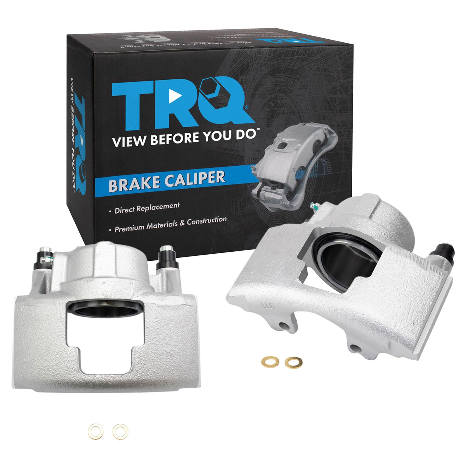 TRQ Front Brake Caliper Set