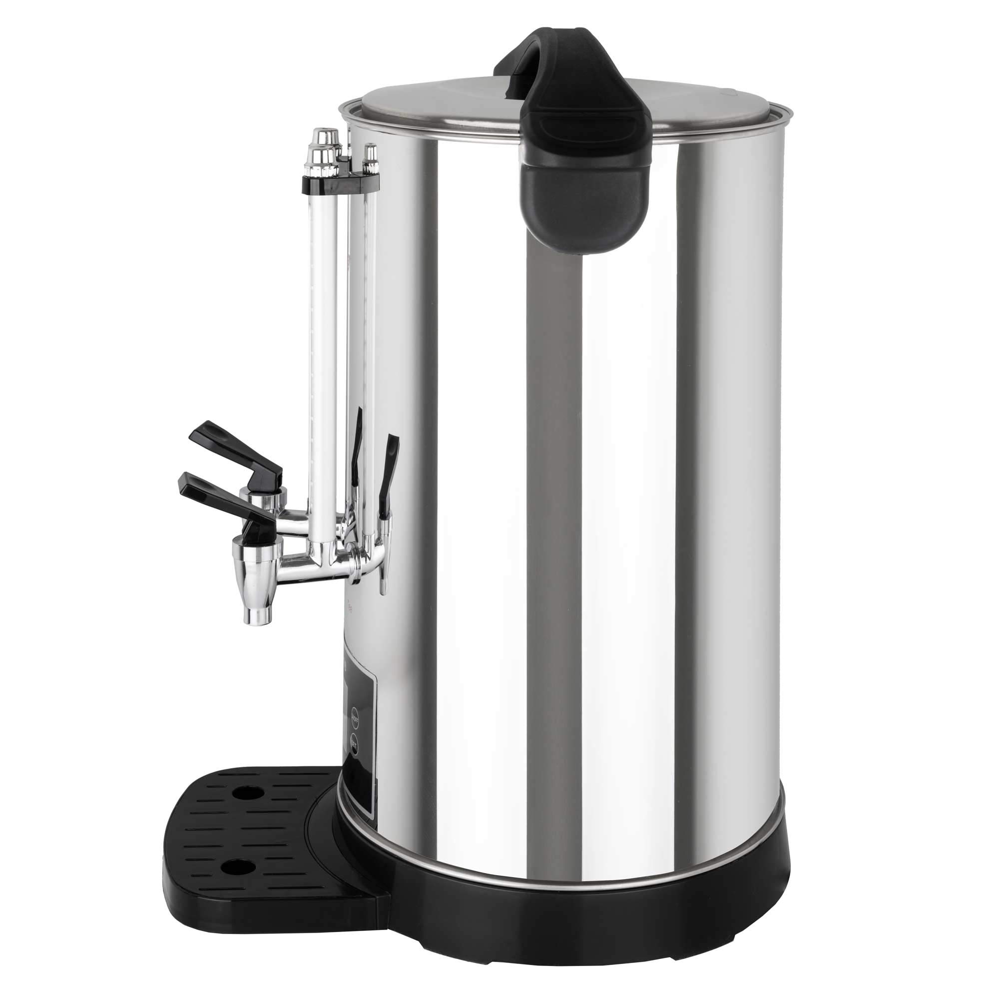 Teemaschine D12 - Digitaler Teeautomat, isoliert mit Doppelwand - Samowar, Semaver 12 Liter