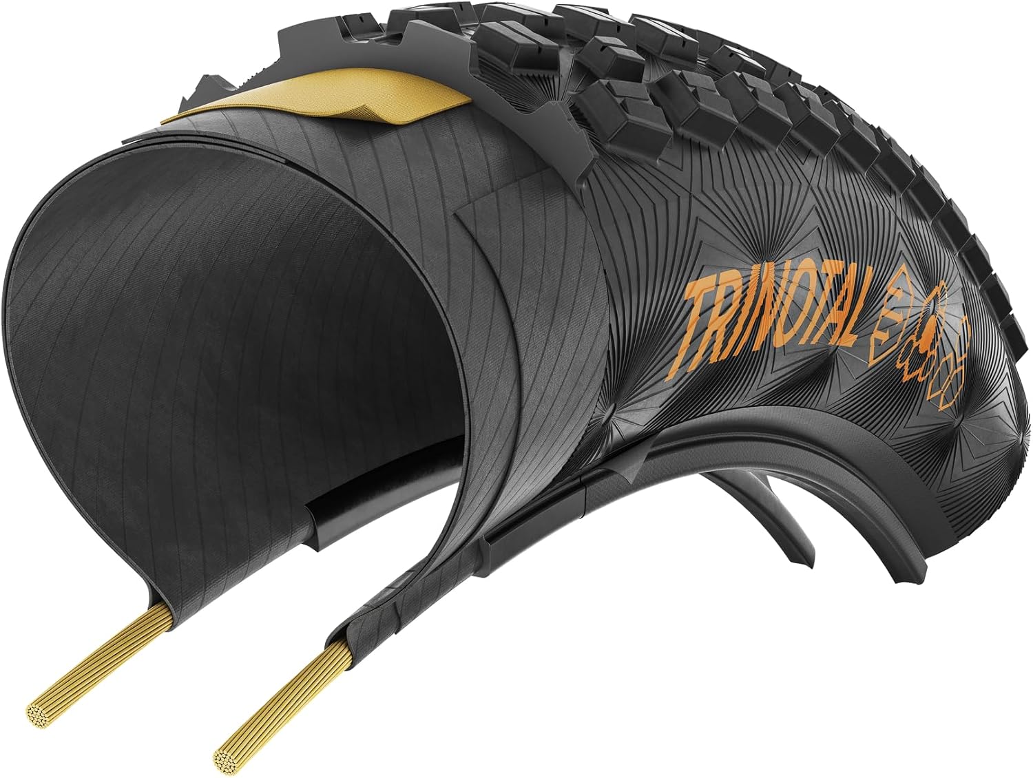Continental Trinotal - Tubeless Mountain Bike Tire - Dominate on Mixed and Loose Terrain - E25 Ebike Rated -