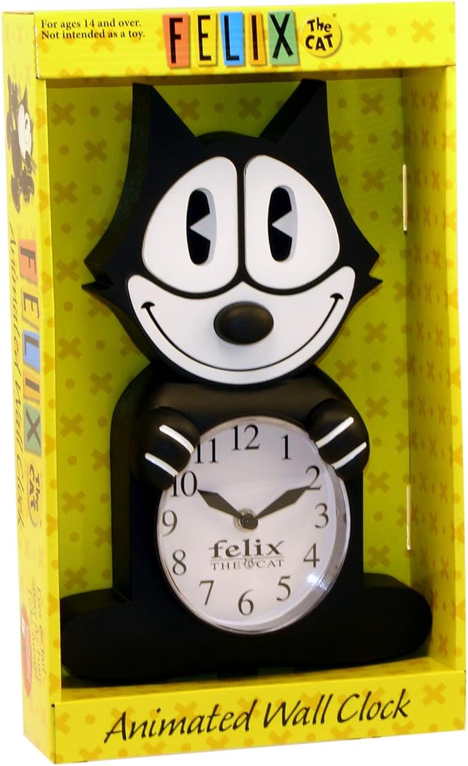 reloj gato felix pendulo