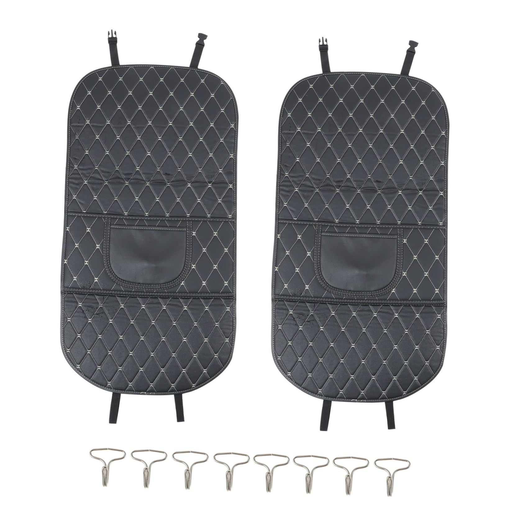 Housses de siège auto de voyage avec tapis de rangement pour les sorties en famille