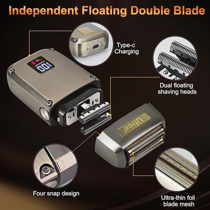 🔥HOT🔥 Hair Cutting Kit for Men!  Get the Perfect Look with Ufree Beard Trimmer & Clippers