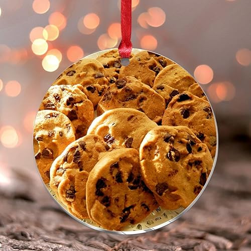 Vista 44 de Grill Master Meat Kebab Adorno de Navidad Deliciosa Comida Sabrosa Hornear Mariposa Árbol de Navidad Adorno Recuerdo Fruta Hamburgo Papas Fritas