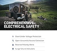 Vista 4 de Progressive Industries EMS-PT50X Protector de sobretensiones portátil para RV, negro, 50 amperios