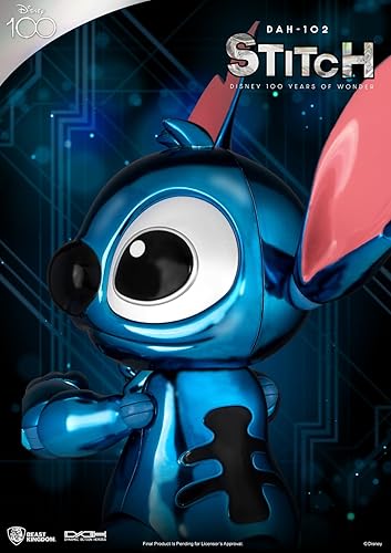 Miniatura 4 de Disney 100 Years of Wonder: Stitch DAH-102 - Figura de acción dinámica de 8 cciones de héroes