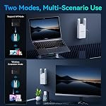 Tenda WiFi Extendeur AC1200 - WiFi Extendeur avec port Ethernet Gigabit, booster Internet à domicile 1.2Gbps, double bande, jusqu'à 150 m2 & 32 Dispositifs (A18Pro)