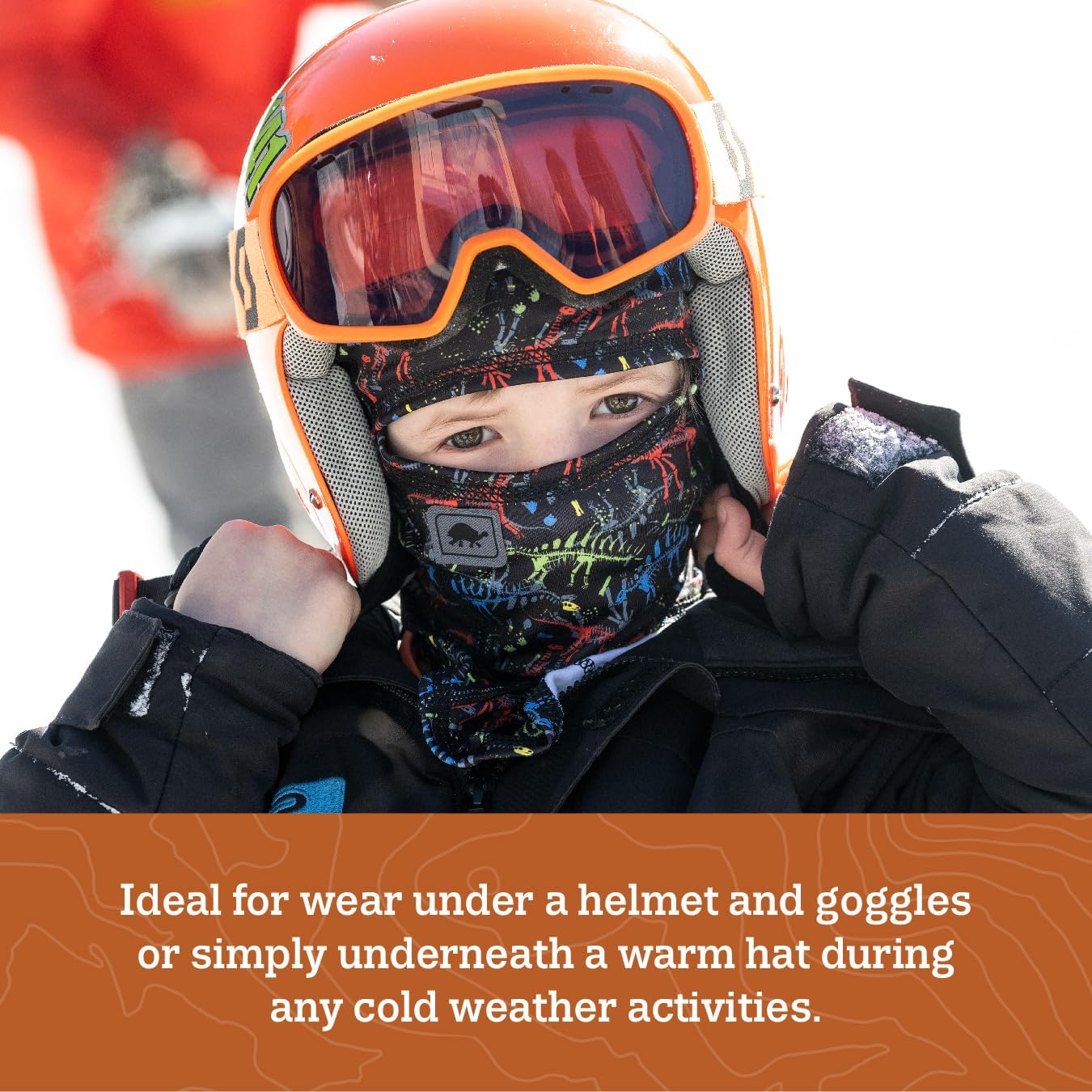 Turtle Fur Kids Comfort Shell UV MaxClava Lightweight Balaclava, Ages 3-6 - Image 5