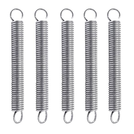 &Oslash;Drahtdurch 2.0mm Zugfeder Mit Haken Zugfedern 304 Edelstahl L&auml;nge 40mm-330mm