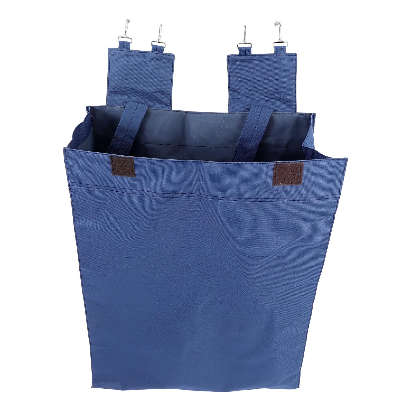 Bolsa organizadora de limpieza de tela oxford azul para carros con bolsillos