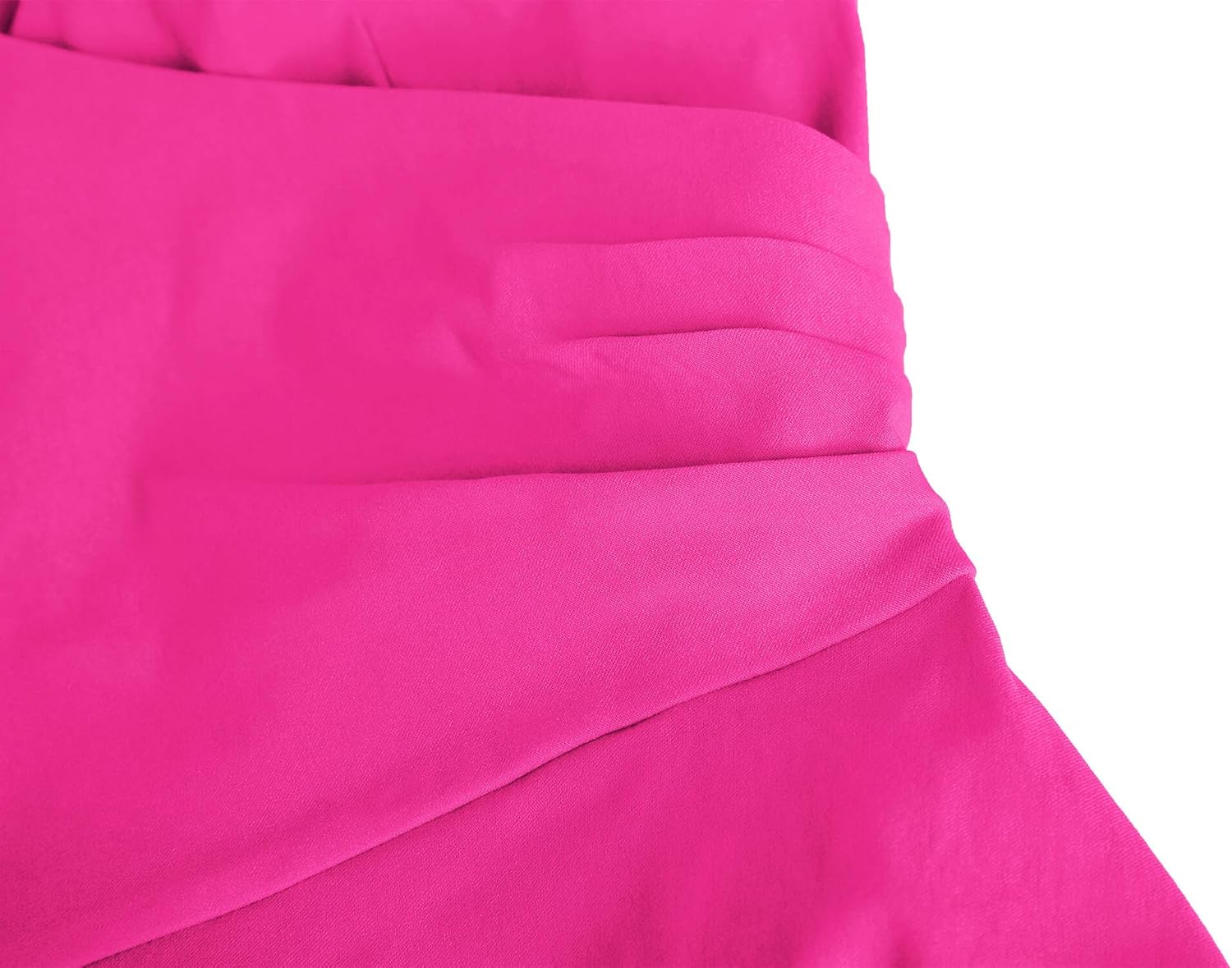 MUXXN Women's Vintage 1950s Style Wrap V Neck Tie Waist Formal Cocktail Dress - Image 5