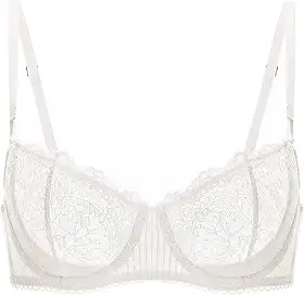 Sutiã feminino sexy de renda push up plus size sutiã transparente balconette com armação sem forro