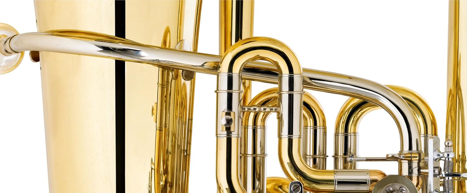 Rurka do ust nowe srebro - pasuje do Lechgold F-Tuba FT-26 5 - oryginalne akcesoria