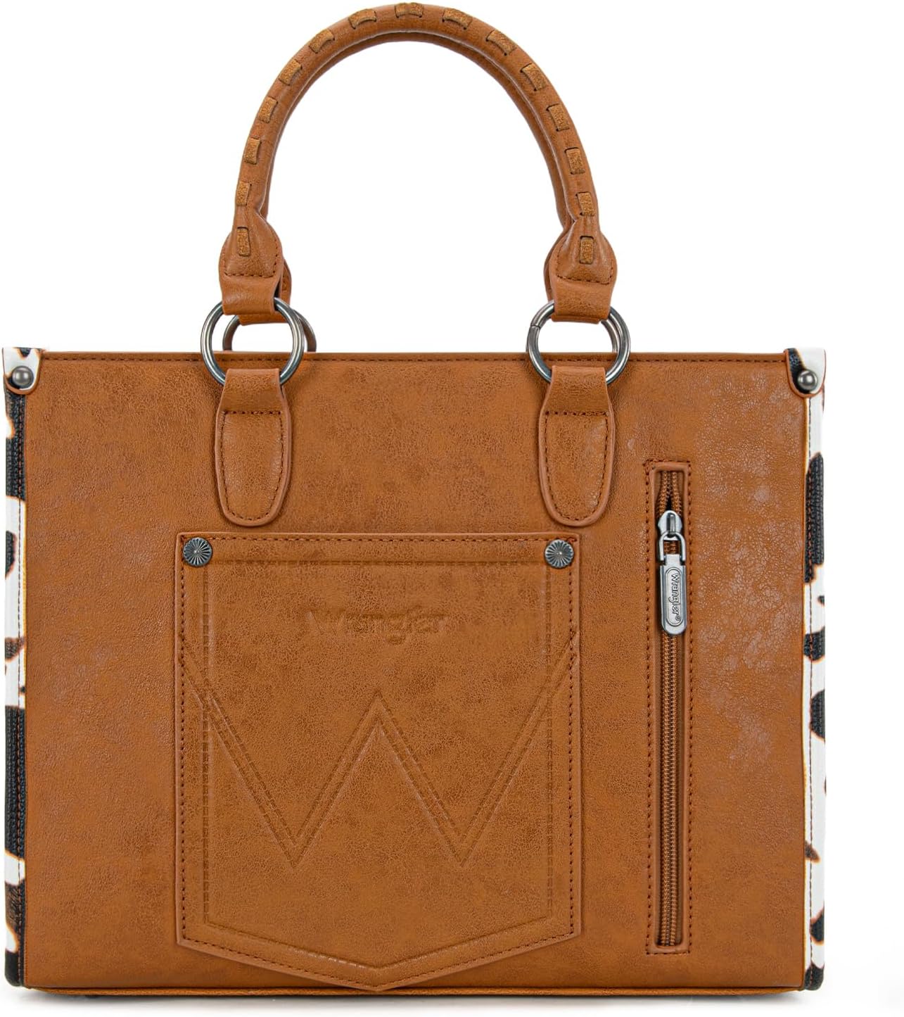 Montana West Wrangler Animal Print Tote Bag for Women Western Purse Boho Top Handle Satchel Handbag - Image 6