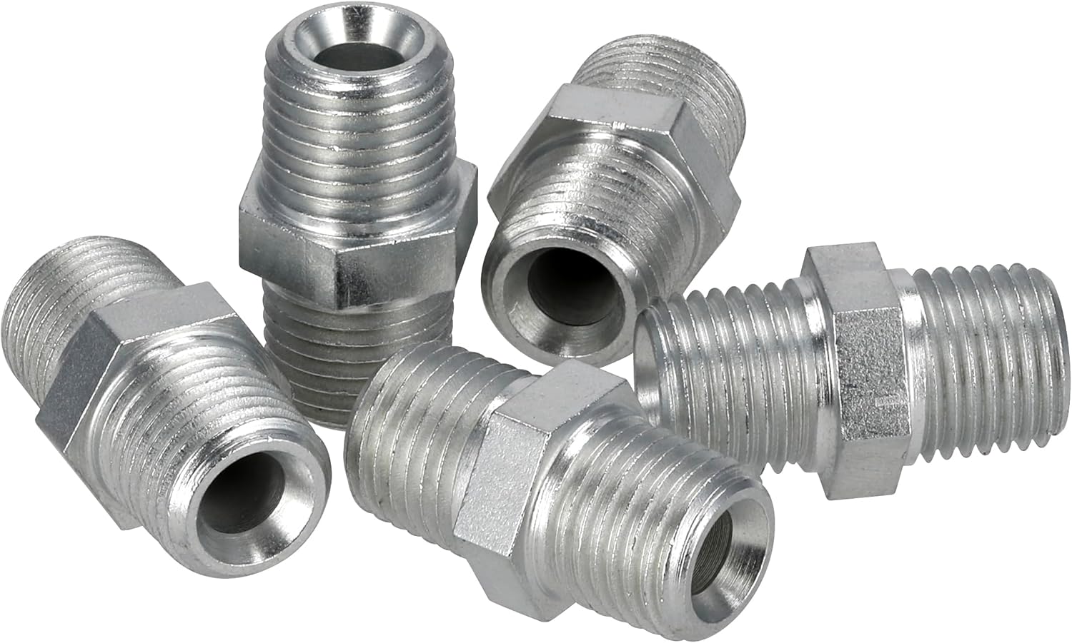 Sealey AC12 Double Union 1/4"BSPT - Pack of 5