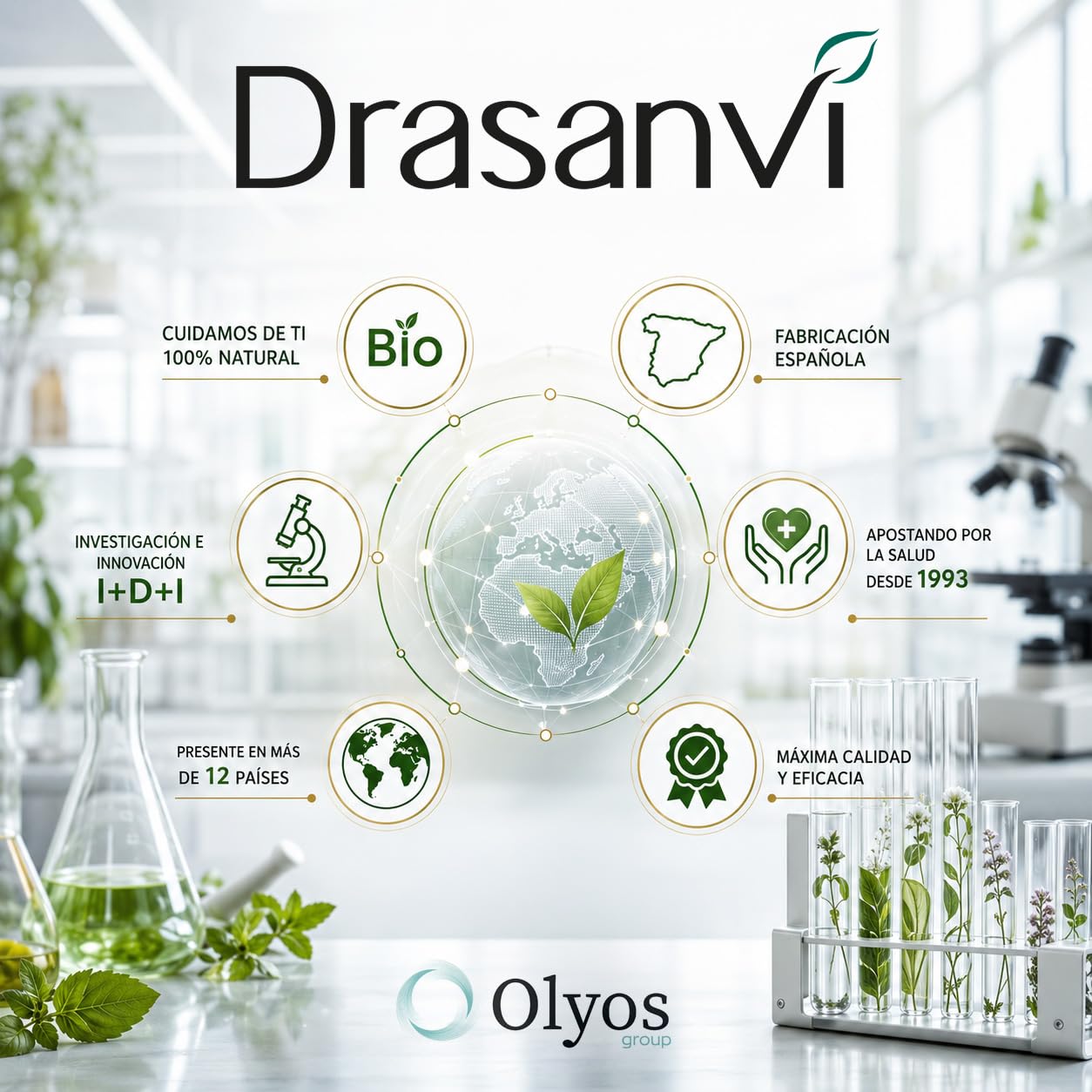 Drasanvi Colageno Marino Hidrolizado Beauty (PACK 2) + Ácido Hialurónico | Colágeno con Biotina + Vitamina C Natural |Elasticidad, Firmeza y Luminosidad de la Piel |2x275g=54 día|Sabor Frutos Bosque
