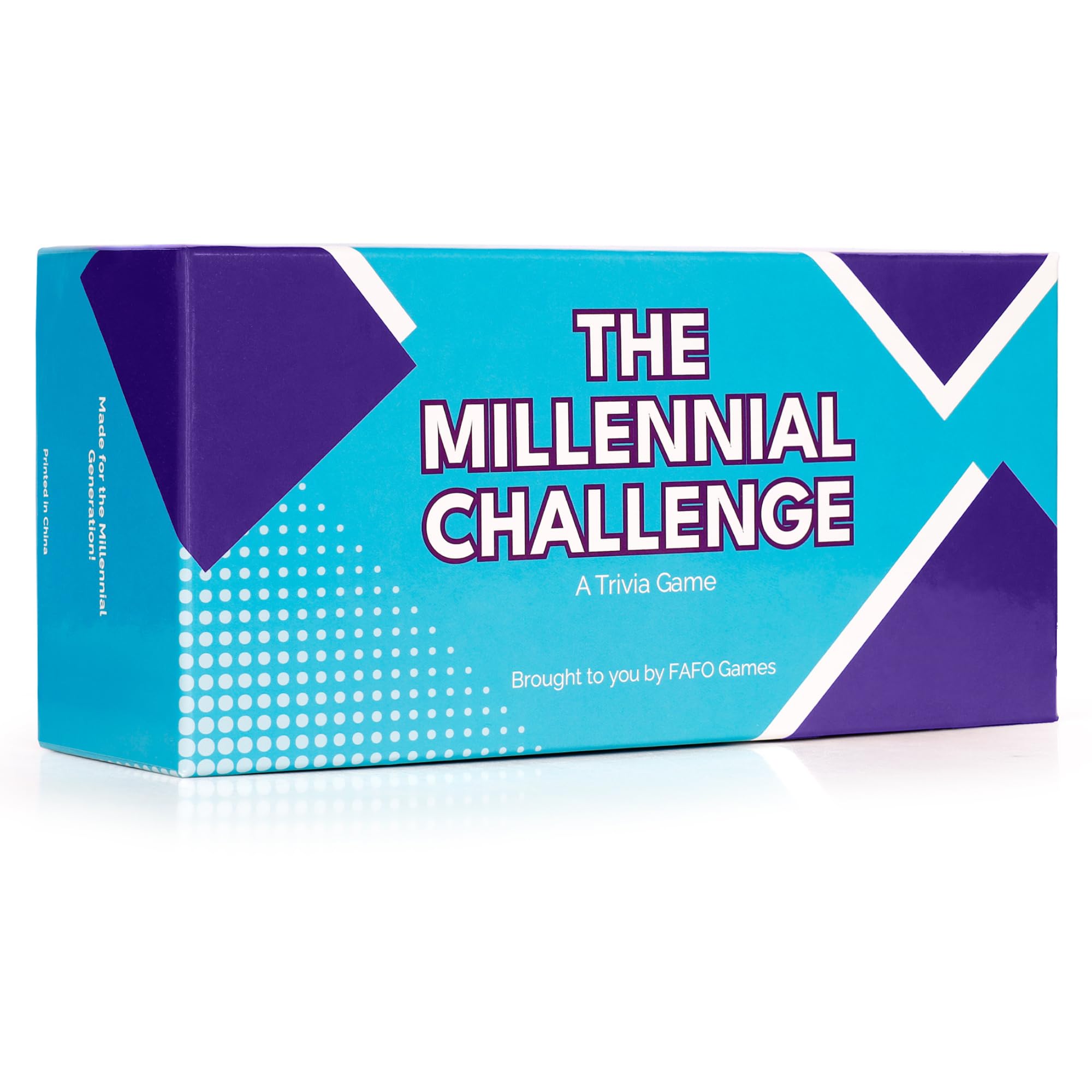 The Millennial Challenge - 90er und 00er Jahre Trivia-Spiel mit 600 Quizkarten - Popkultur, Trivia-Spiel mit Filmen, Musik, TV-Shows - Ideal für Spieleabend, Weihnachten, Geburtstag oder