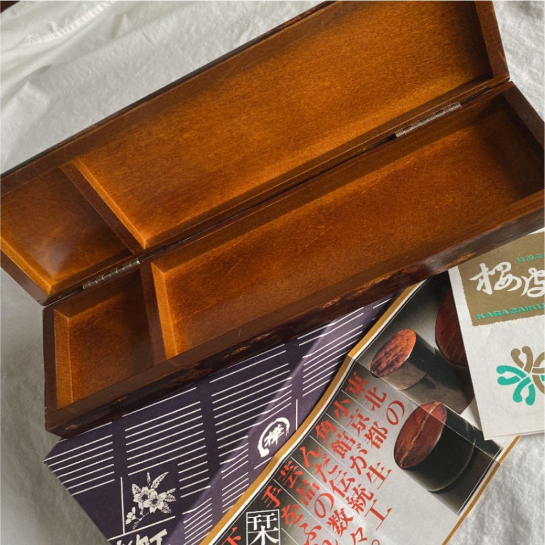 Amazon.co.jp: 秋田角館伝統工芸 樺細工 桜皮細工 木製ペン