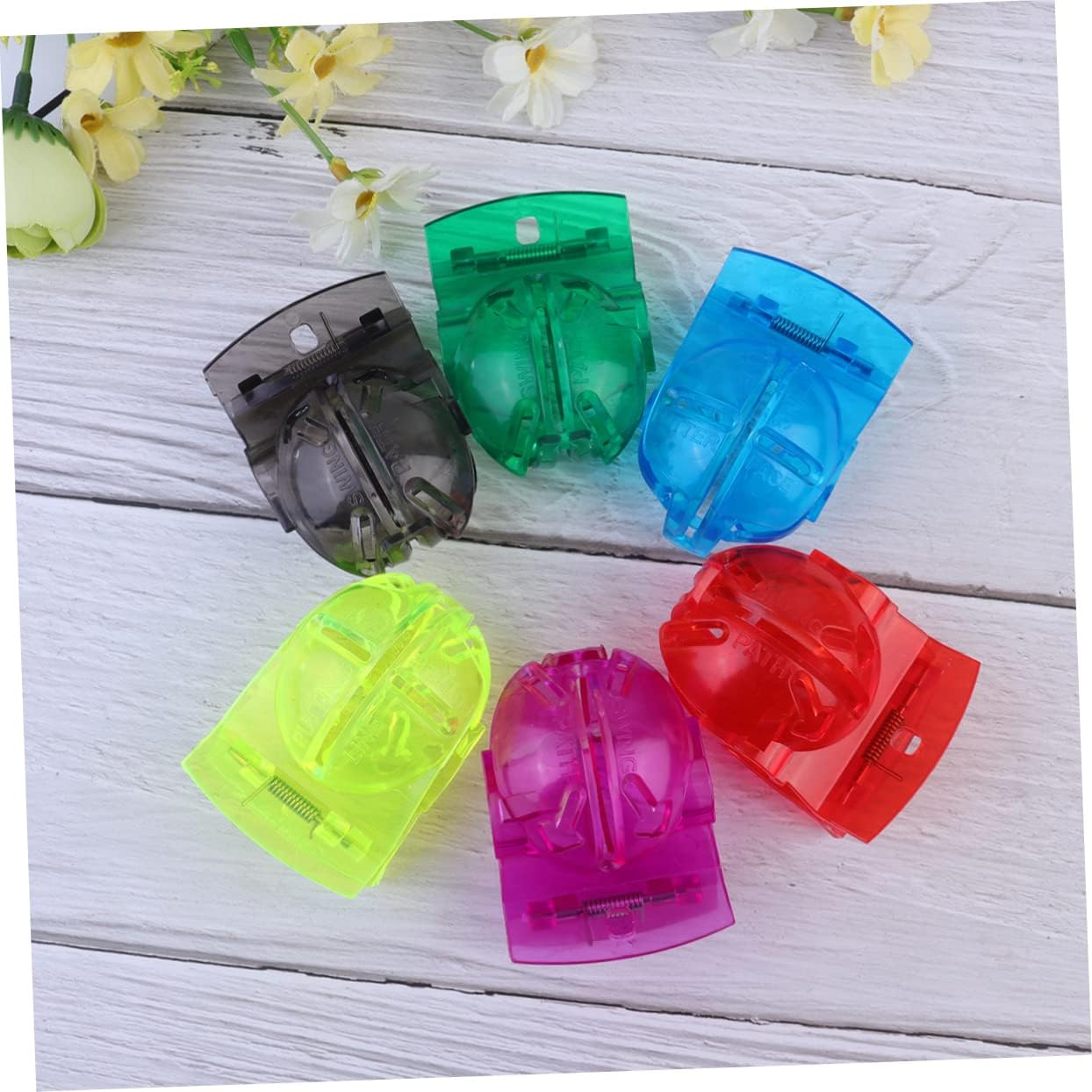 HANABASS 10 Pcs Ball Liner Marker Tool Ball Marker Stencil Ball Line Liner Ball Marker Tool Ball Drawing Tool image 2