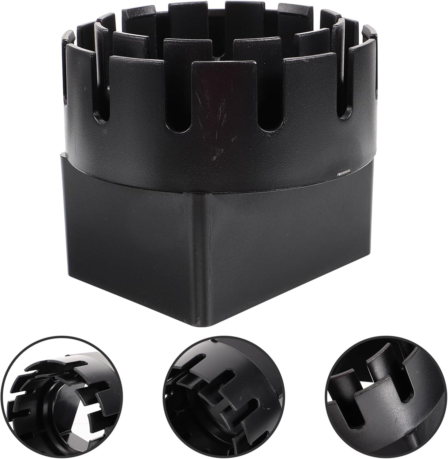 Mikikit 4pcs Downspout Diverter Rain Collection System Lightweight Easy to Install Rainwater Management Rain Diverter Kit for Efficient Water Harvesting