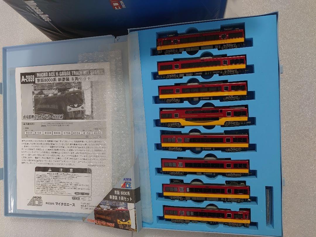 京阪 8000系 新塗装 8両編成セット マイクロエース A-2858 新品近い 京阪 8000系 新塗装 8両編成セット マイクロエース A-2858 近い 京阪8000