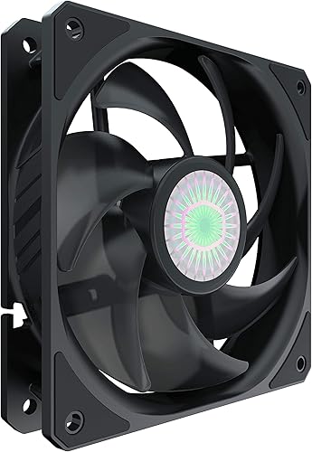 Miniatura 3 de Cooler Master SickleFlow 120 Black Case & Cooling Fan - Cuchillas de equilibrio de aire mejoradas, 62 CFM, 2.5 mmH2O, 8 a 27 dBA - Negro